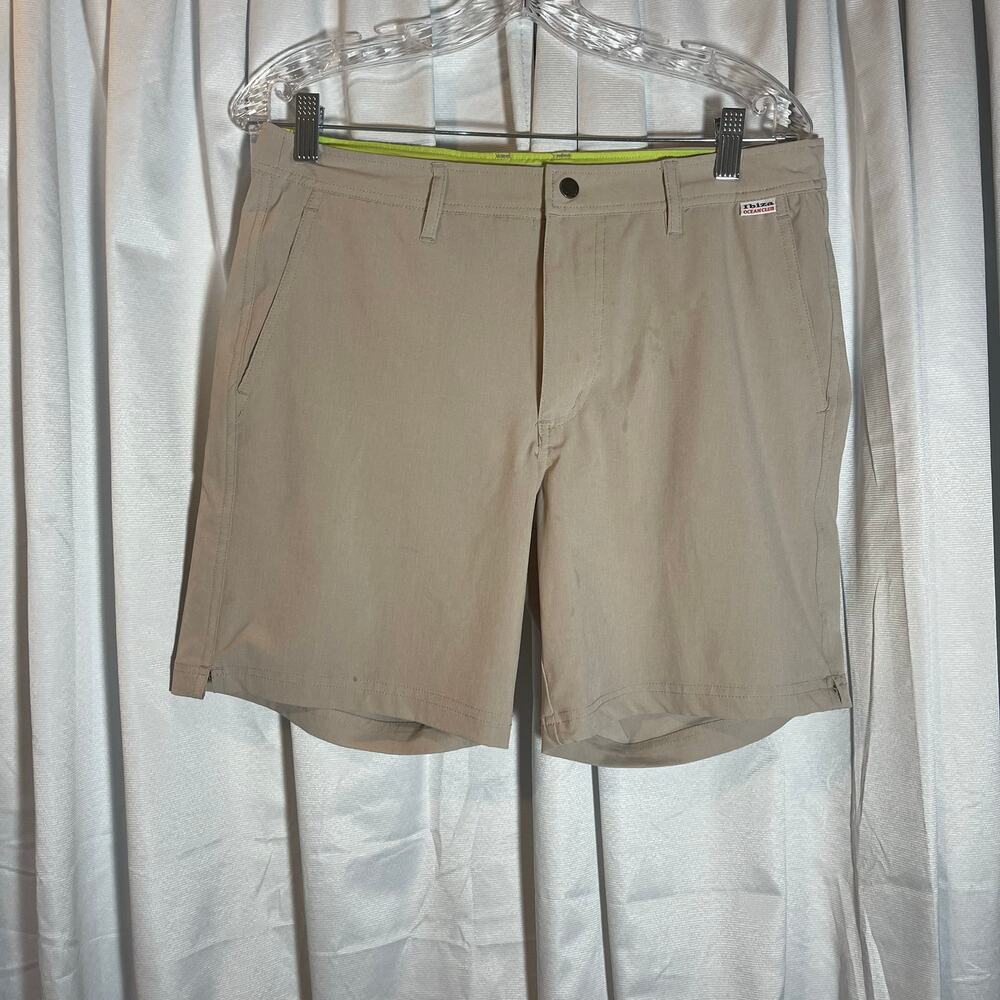 Ibiza Ocean Club Shorts. Mens size 30 Tan - Mesh lined